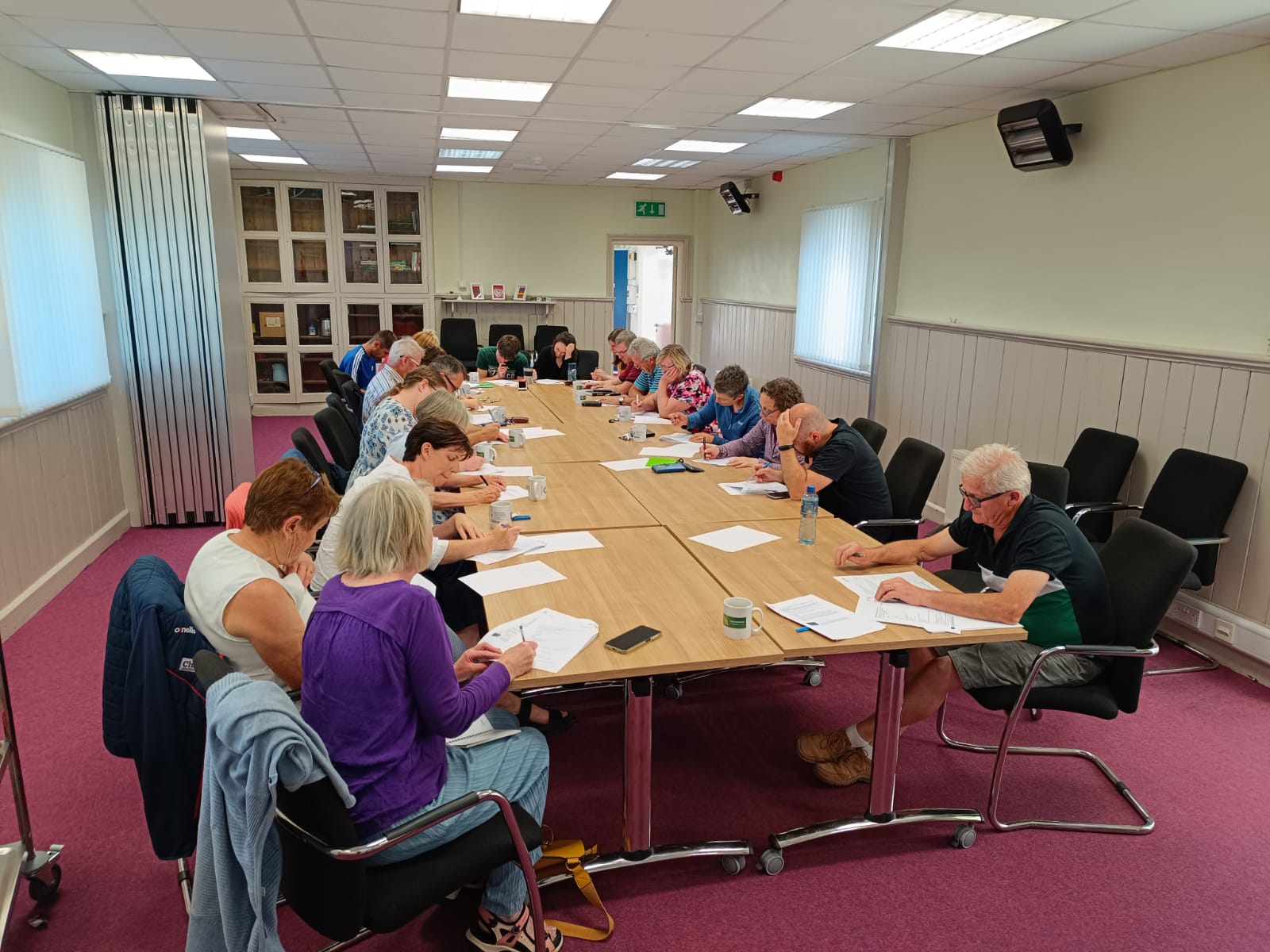Study Circle participants learning about biodiversity