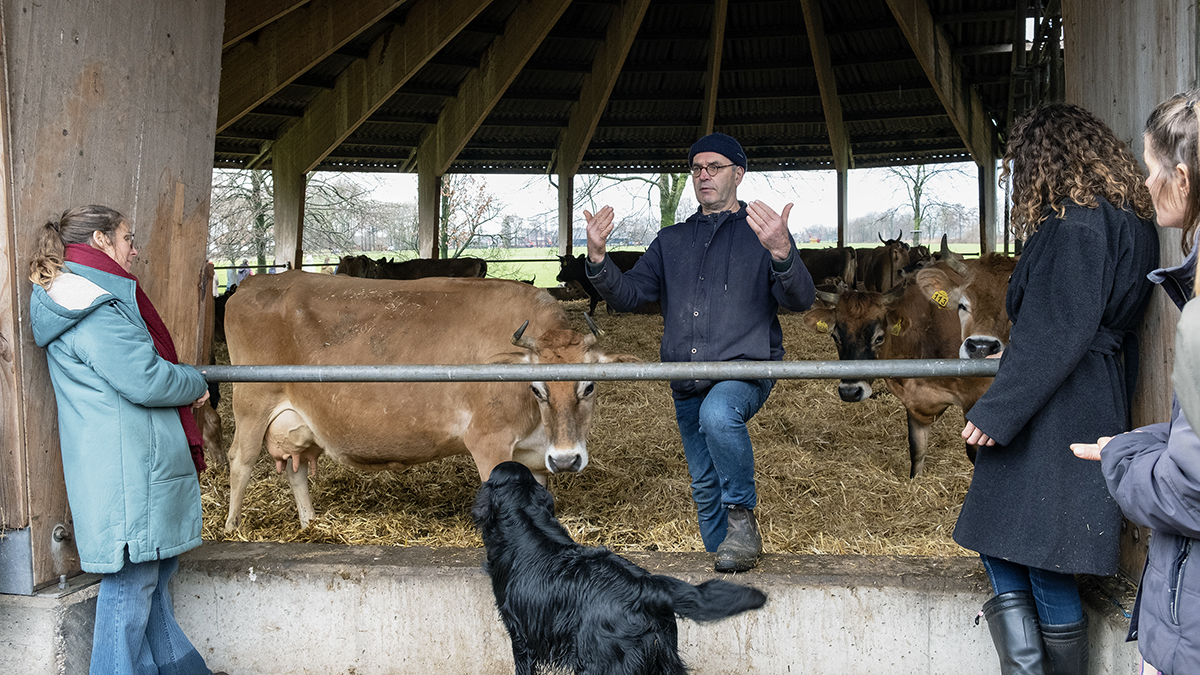 Presentation by a farmer