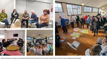 A few photos from in-person events in localities
