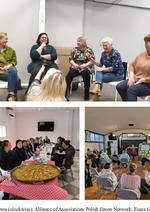 A few photos from in-person events in localities