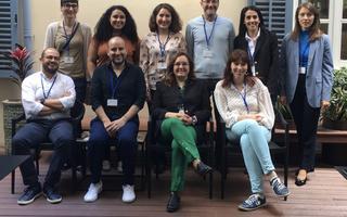 A group photo of people