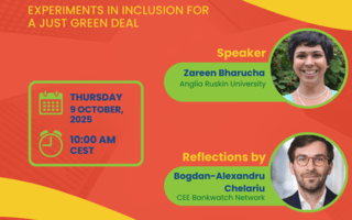 A visual saying Experiments in Inclusion for a just Green Deal